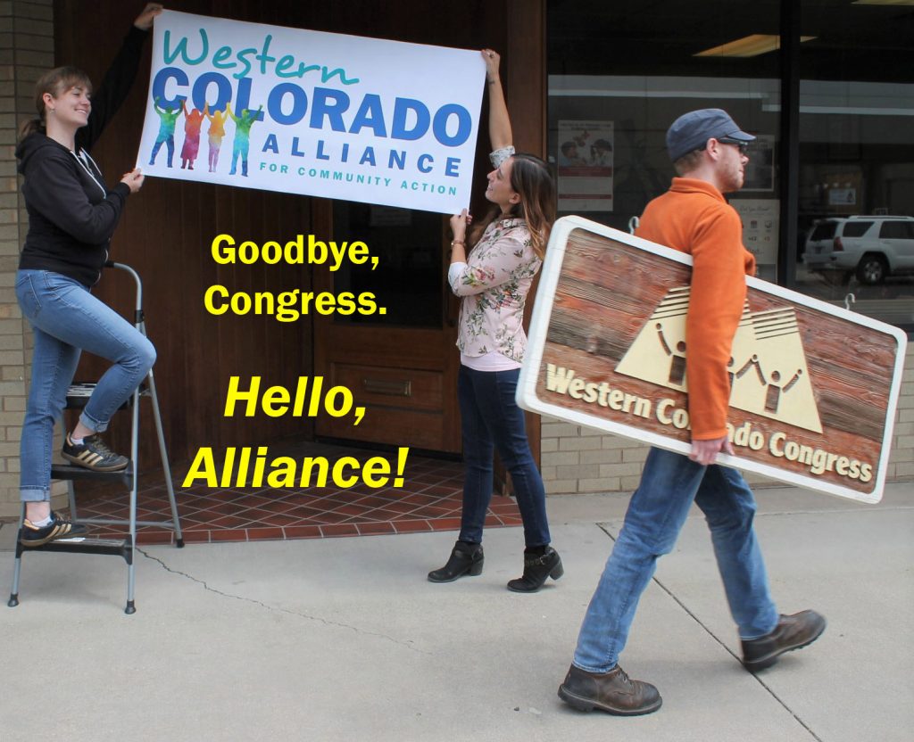 A Name Change: Western Colorado Alliance for Community Action